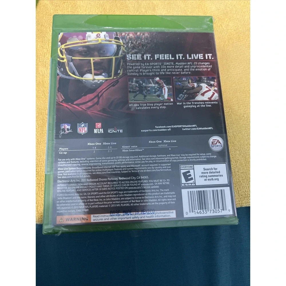 Madden NFL 25  1989-2014 (Microsoft Xbox One, 2013) Rare BRAND NEW SEALED
